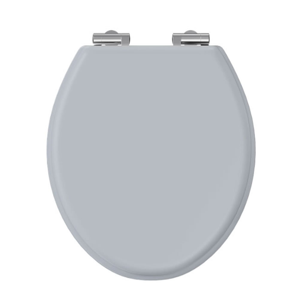 Burlington Guild Classic Grey Soft Close Toilet Seat